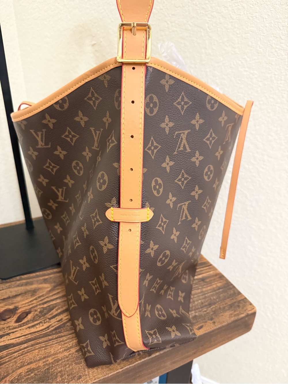 Fashion Brown Monogram Hobo Shoulder Bag with Pouch | NWOT - Picture 5 of 7